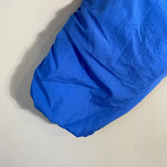 NWOT Free People FP Movement Off the Bleachers Coaches Jacket Women's Small Blue - Picture 12 of 16